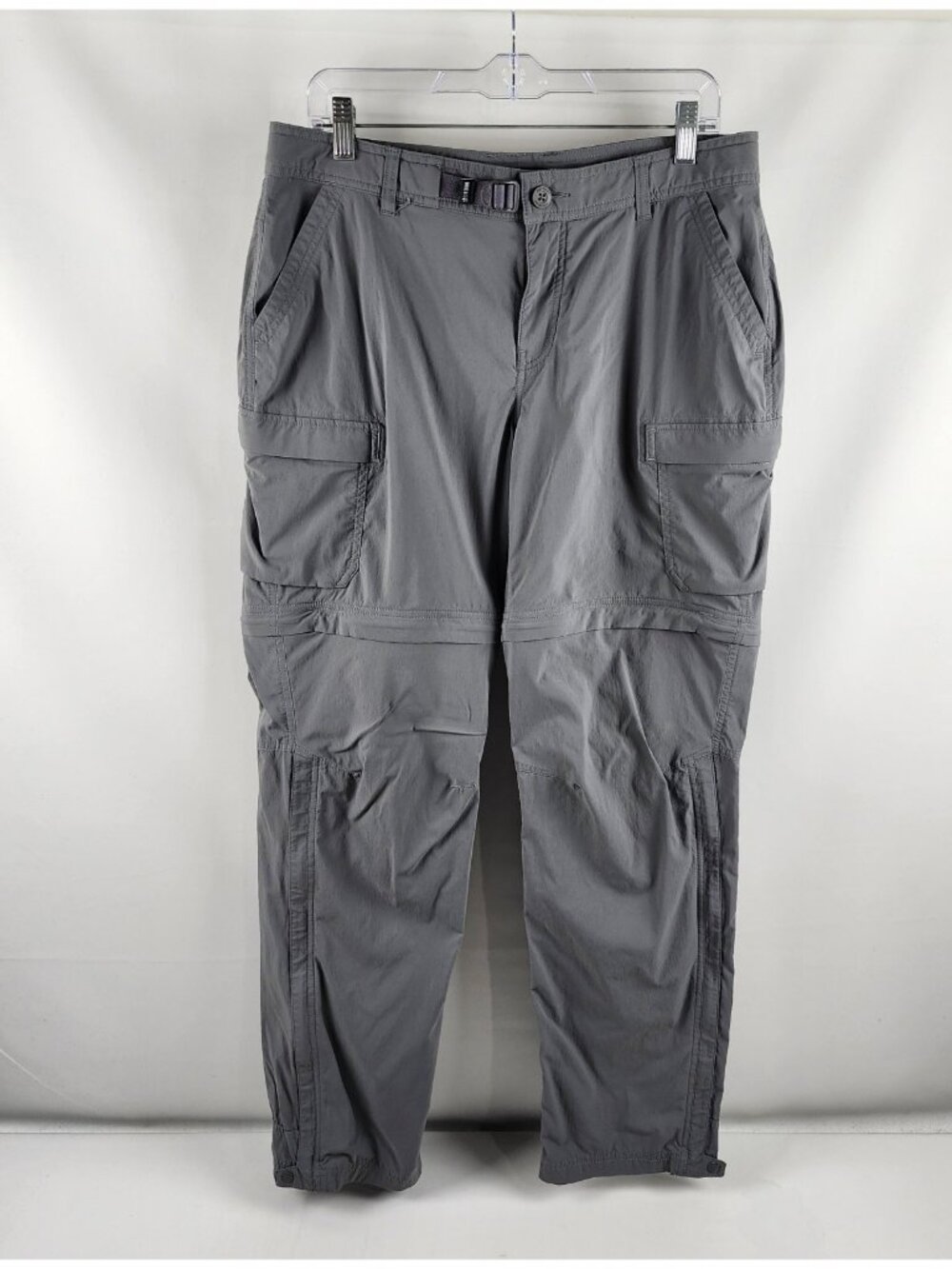 REI Coop Pants Womens 12 Gray Sahara Convertible Pant (34x30) 108939